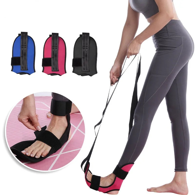 Yoga Leg Stretcher Flexibility Stretching Strap Fitness For Rehabilitation Strap Plantar Fasciitis Trainer Tape Stretchi