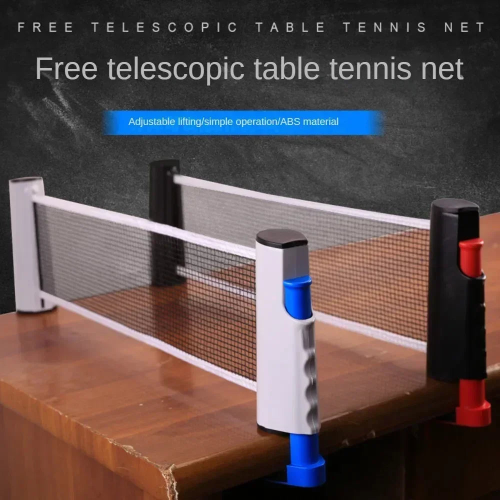 Ping Pong Post Net Table Tennis Net Retractable Rack Sports