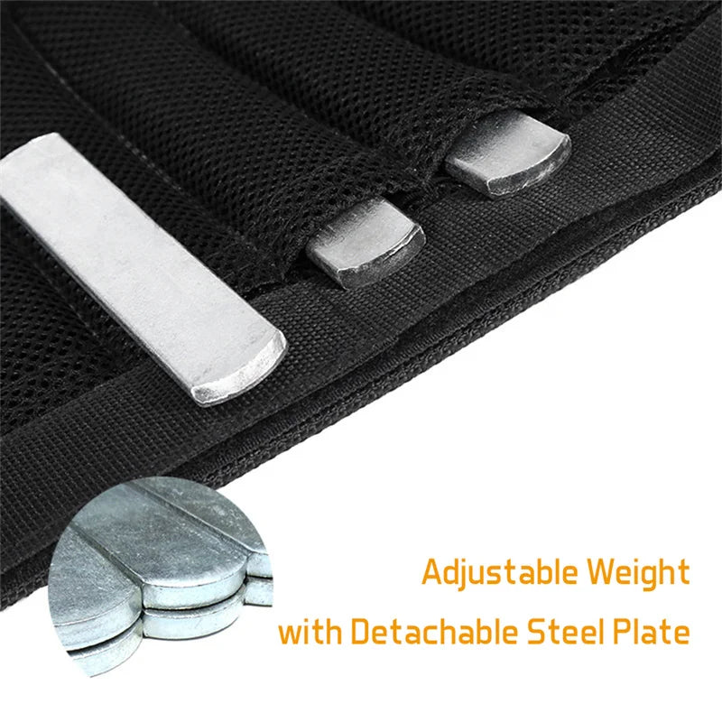 15-50kg Adjustable Weight Vest Weighted Fitness Training Set