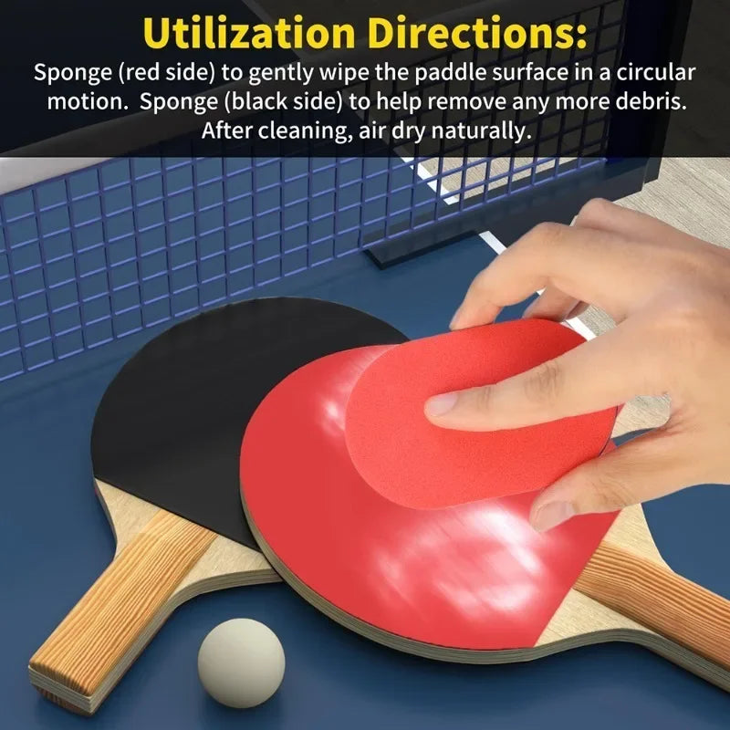 5 1pcs Table Tennis Cleaning Brush Rubber Sponge Eraser Use