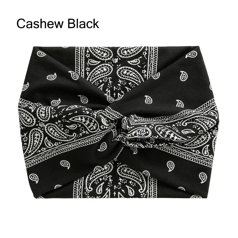 Fashion Colorful Wide Headbands Women Extra Large Turban
