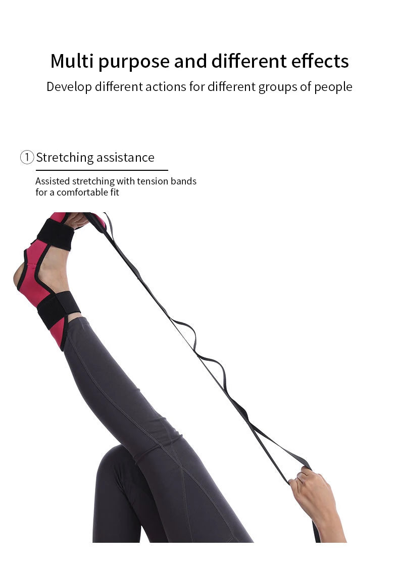 Yoga Leg Stretcher Flexibility Stretching Strap Fitness