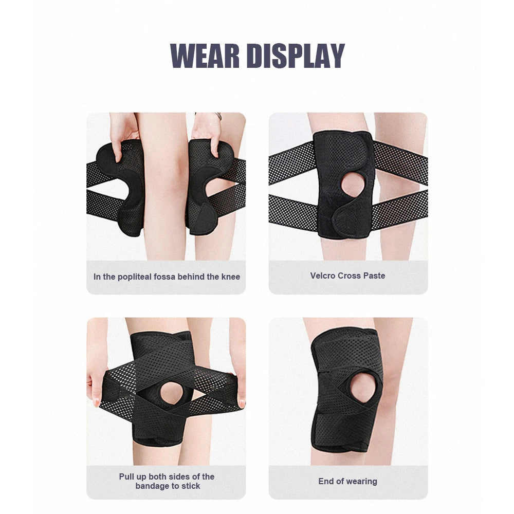 1Pcs Knee Brace Side Stabilizers Relieve Meniscus Tear Knee