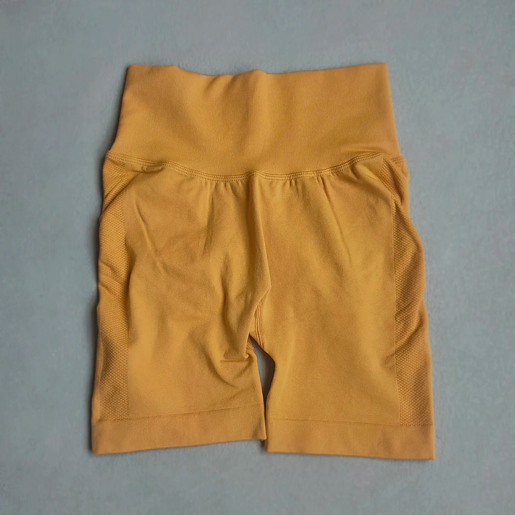 Yoga Shorts Women Sports Shorts Seamless Gym Workout Shorts