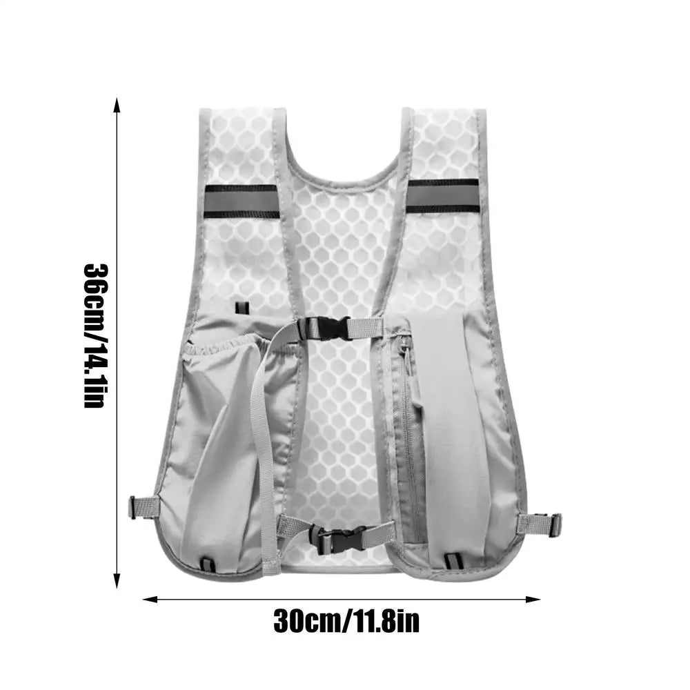 Running Water Bottle Storage Vest Lightweight Running Vest
