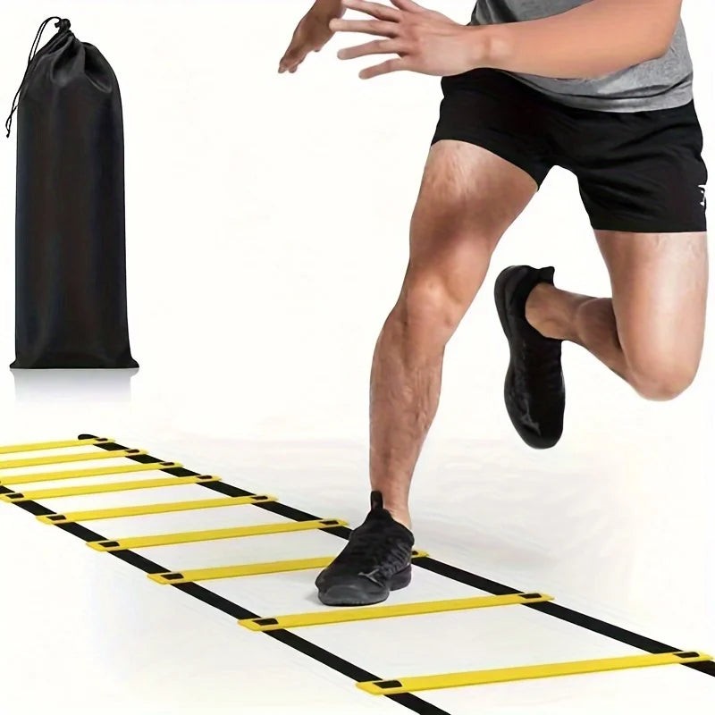 1 set Detachable Speed Agility Training Ladder for Football, Portable Sports Equipment with Improved Mobility and Coordi