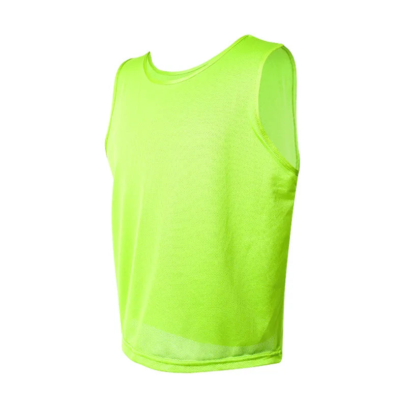6 12 PCS Adults Children Soccer Training Vest Football