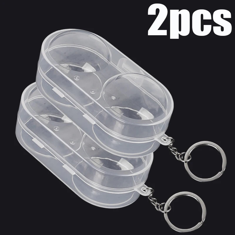 1-5pcs Table Tennis Ball Container Box Hard Plastic Case