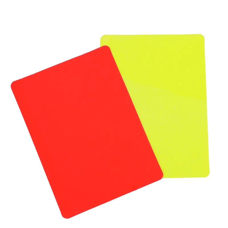 Soccer Referee Whistle Red Yellow Card Tools Professional