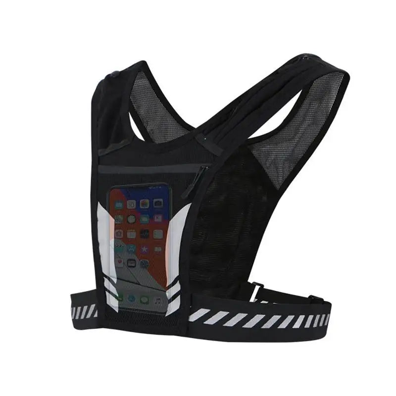 Reflective Running Vest Bag Universal Running Sports Phone