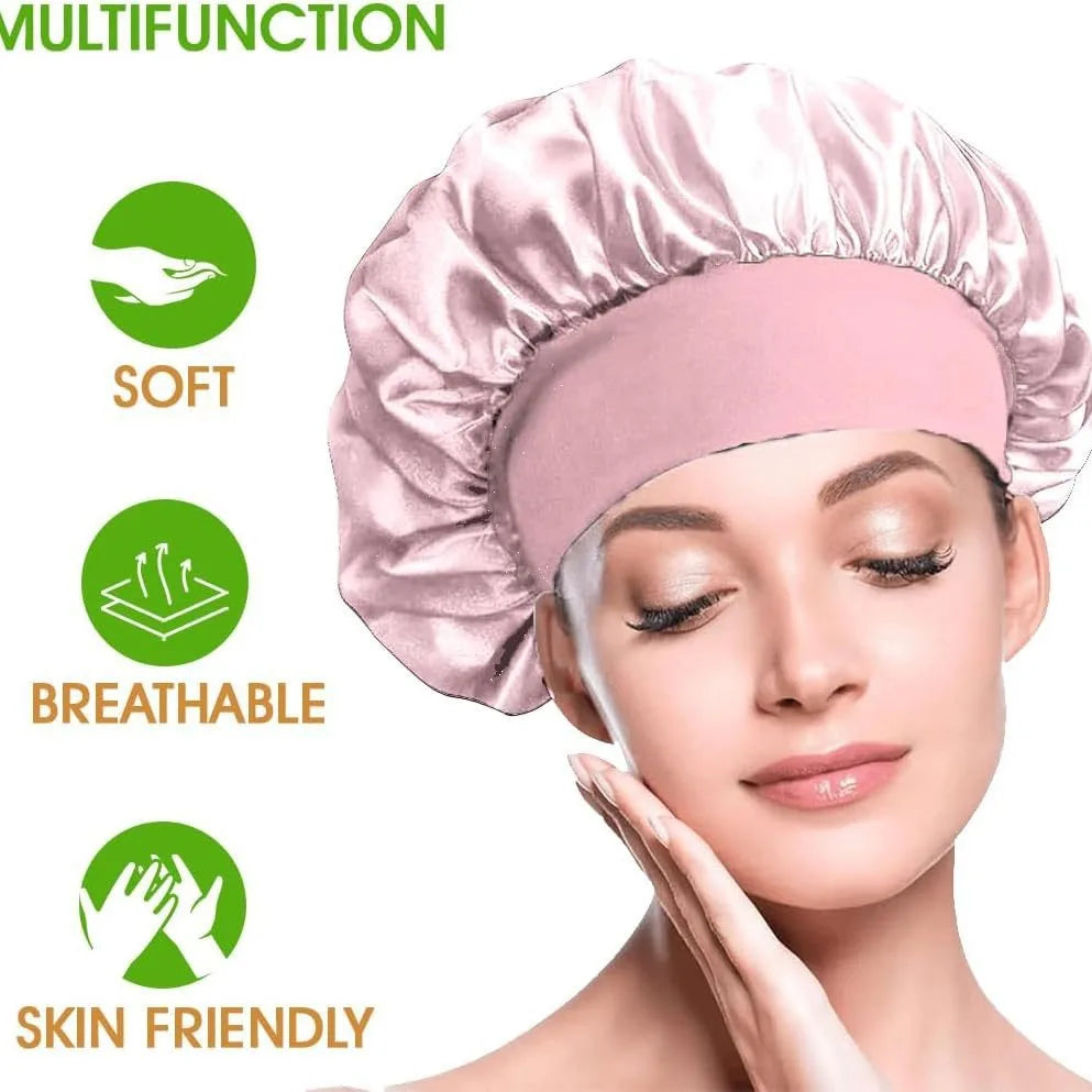 Hair Bonnet Sleeping Silk Hat Satin Hat Hair Night To Sleep