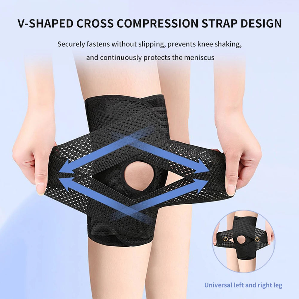 1Pcs Knee Brace Side Stabilizers Relieve Meniscus Tear Knee