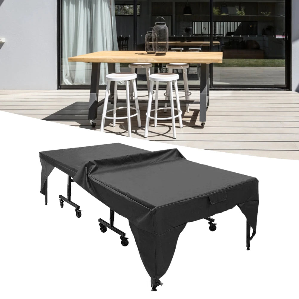 Table Tennis Table Cover Outdoor Courtyard Patio Waterproof