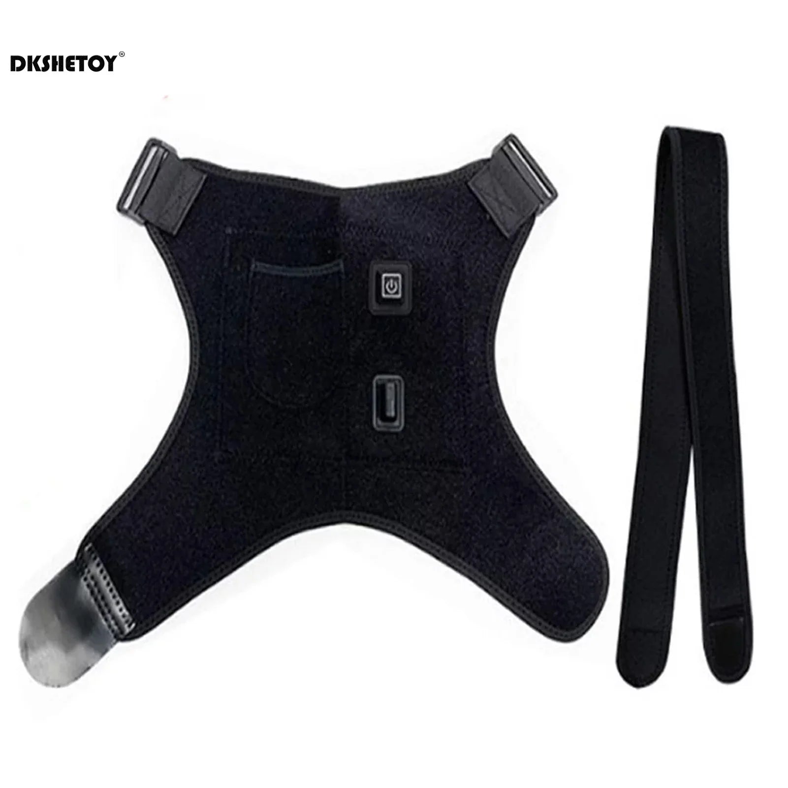 Electric Heating Shoulder Massage Braces USB Shoulder Back