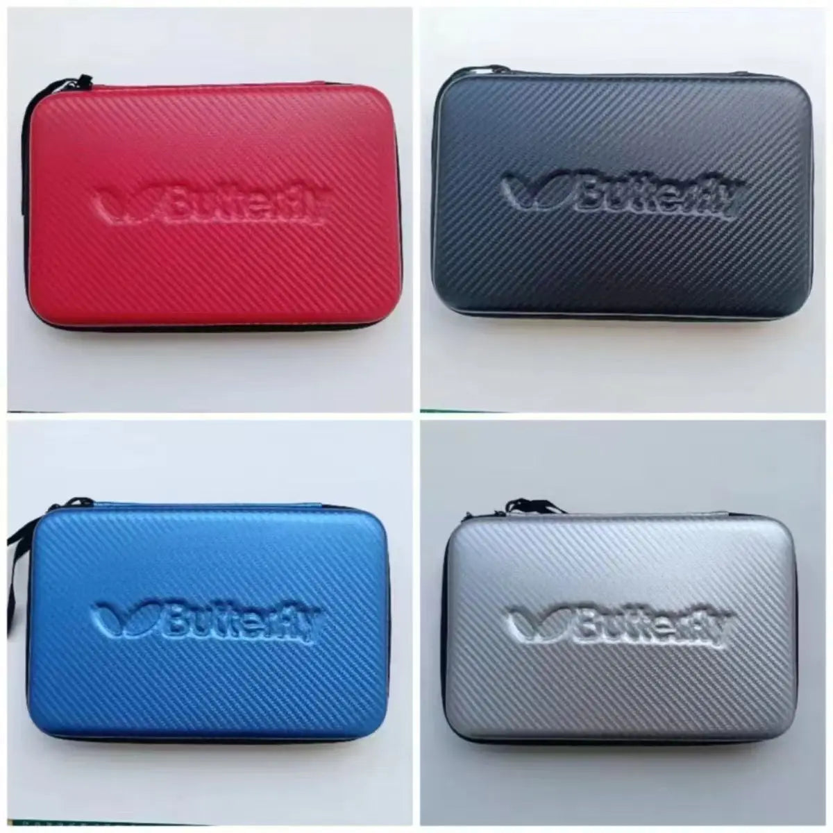 Table Tennis Racket Bag EVA Square Shaped Ping Pong Box Case