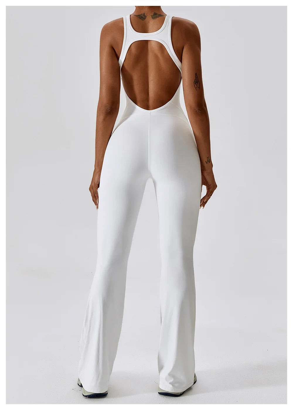 Solid Yoga Jumpsuit One Piece Outfit Fitness Bodysuit