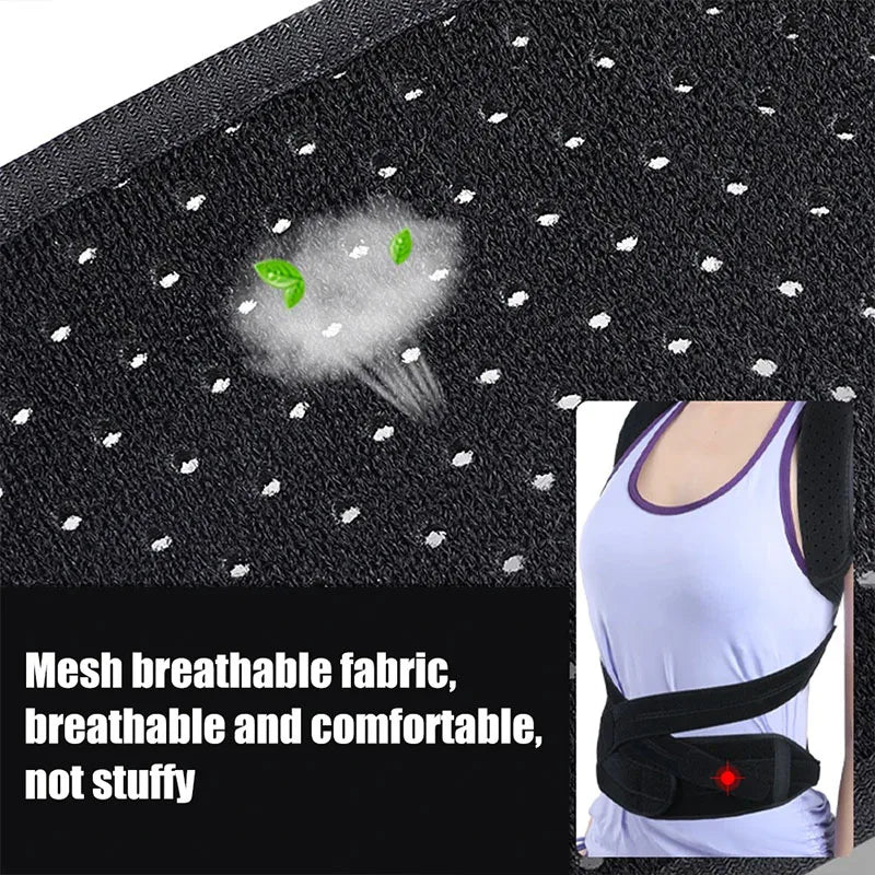 Adjustable Back Brace Posture Corrector Women Men Back