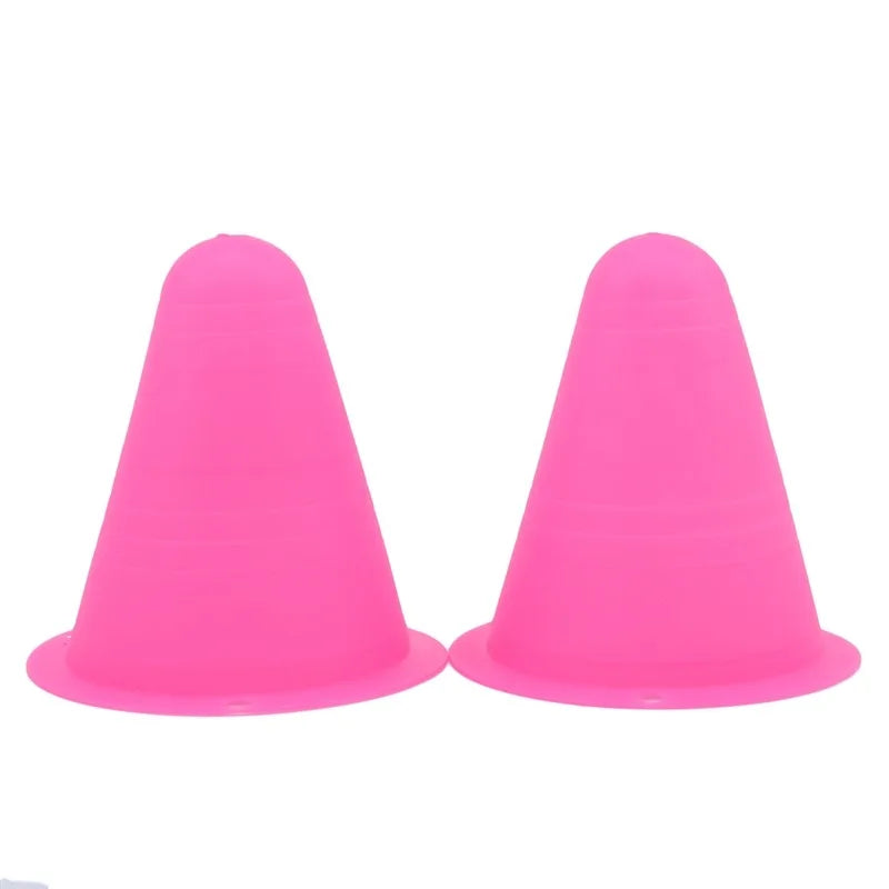 10Pcs Set Skate Marker Training Road Cones Roller Football
