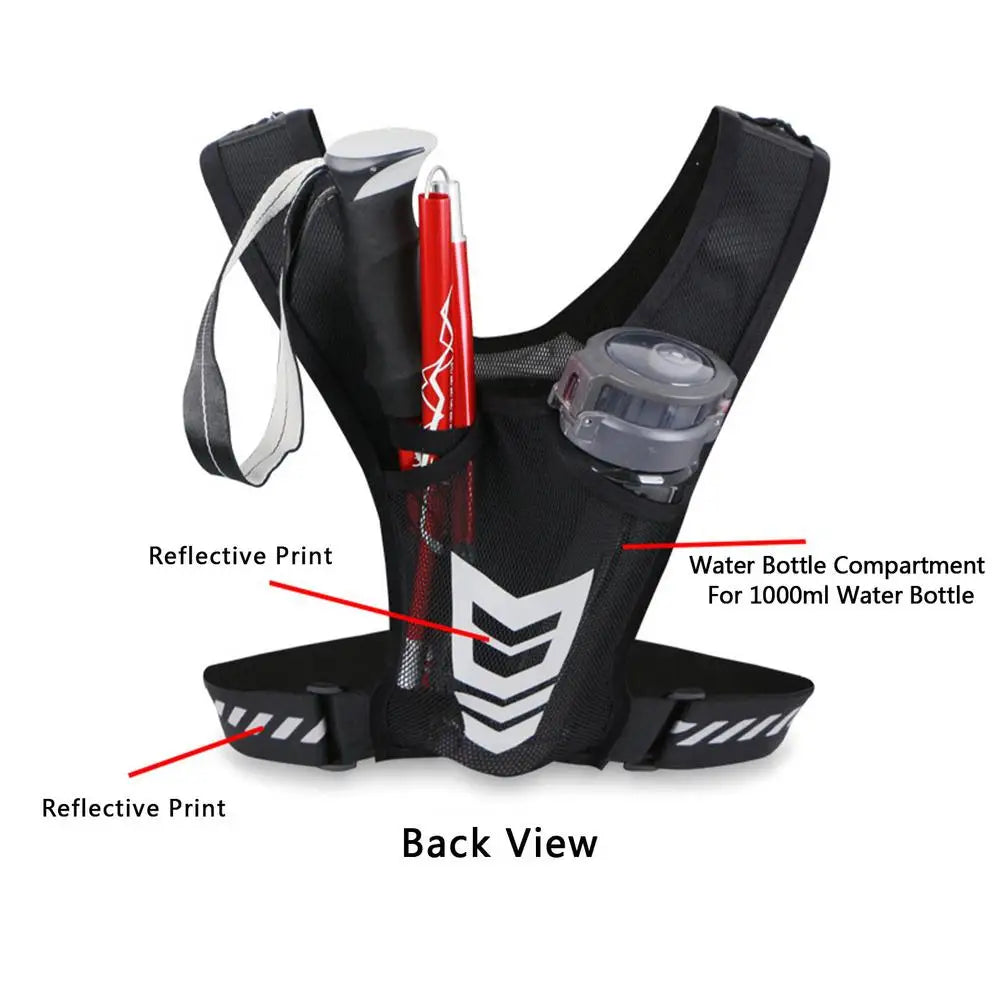Reflective Running Vest Bag Universal Running Sports Phone