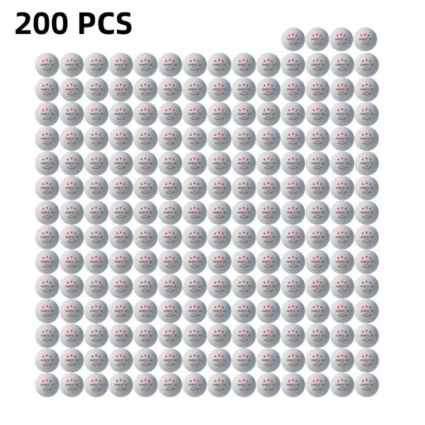 Huieson Professional 3 Star Ping Pong Balls ABS New Material