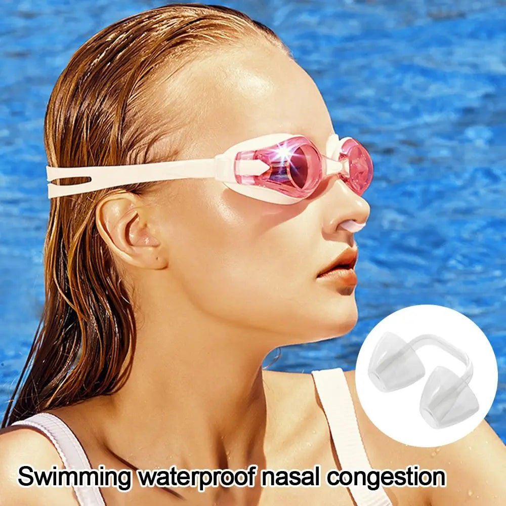 Soft Silicone Swimming Nose Clip | Waterproof Nose Clip For Swimming