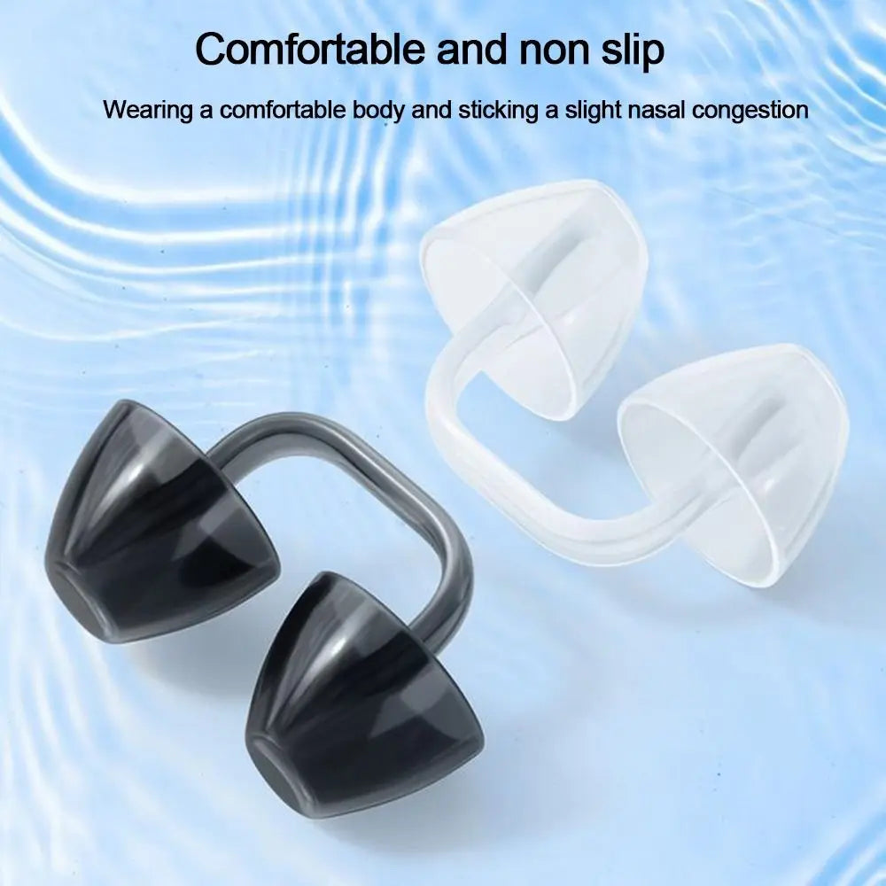Soft Silicone Swimming Nose Clip | Waterproof Nose Clip For Swimming