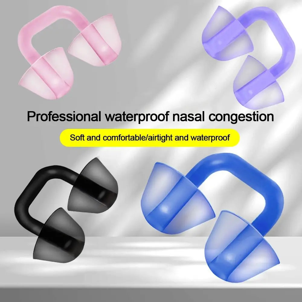Soft Silicone Swimming Nose Clip | Waterproof Nose Clip For Swimming