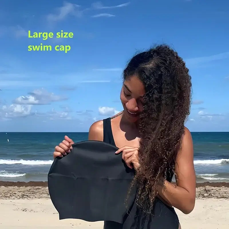 Swimming Cap For Braids | Silicone Swim Cap For Long Hair