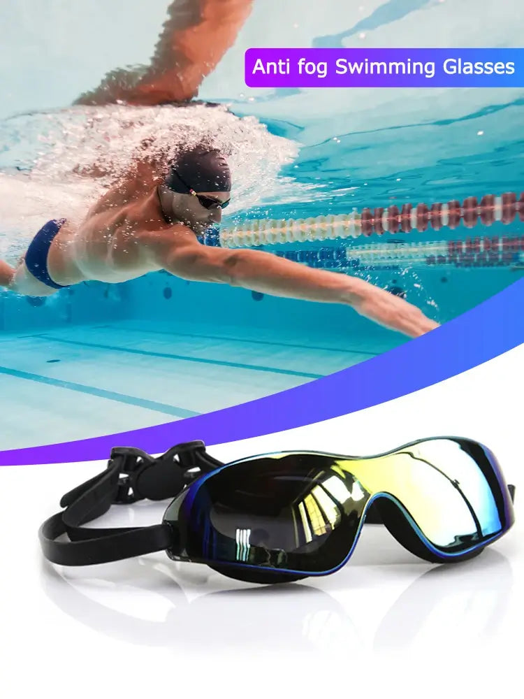 Swimming Goggles Adjustable | Waterproof Diving Glasses