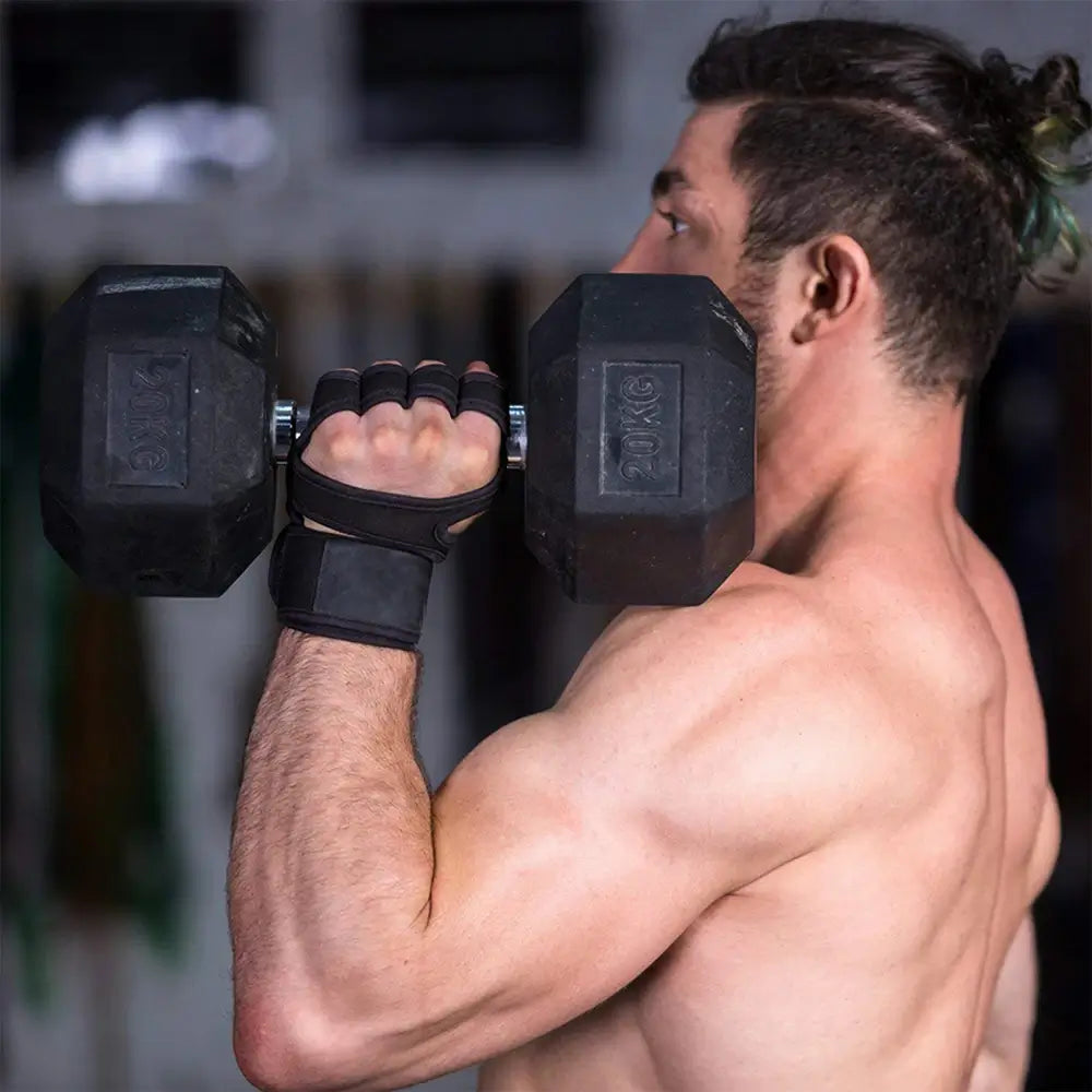 Training Grip Gloves | Men Women’s Fitness Gloves With Wrist Support