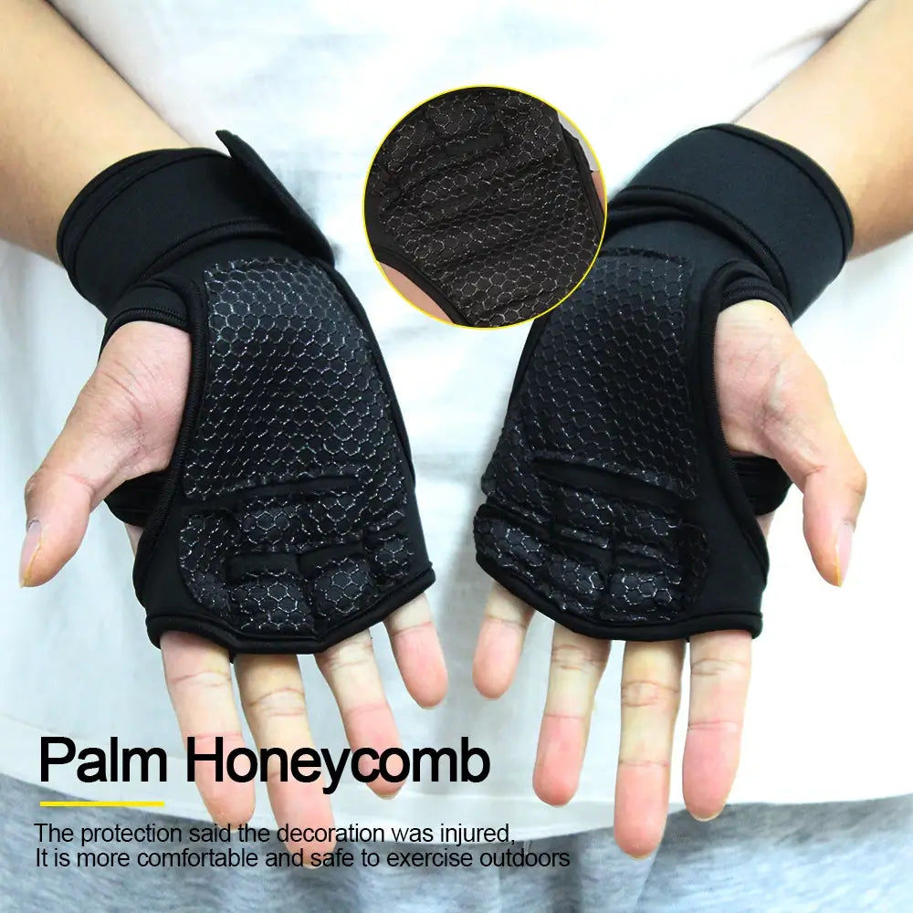 Training Grip Gloves | Men Women’s Fitness Gloves With Wrist Support
