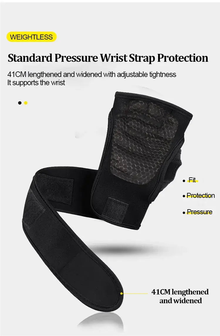 Training Grip Gloves | Men Women’s Fitness Gloves With Wrist Support