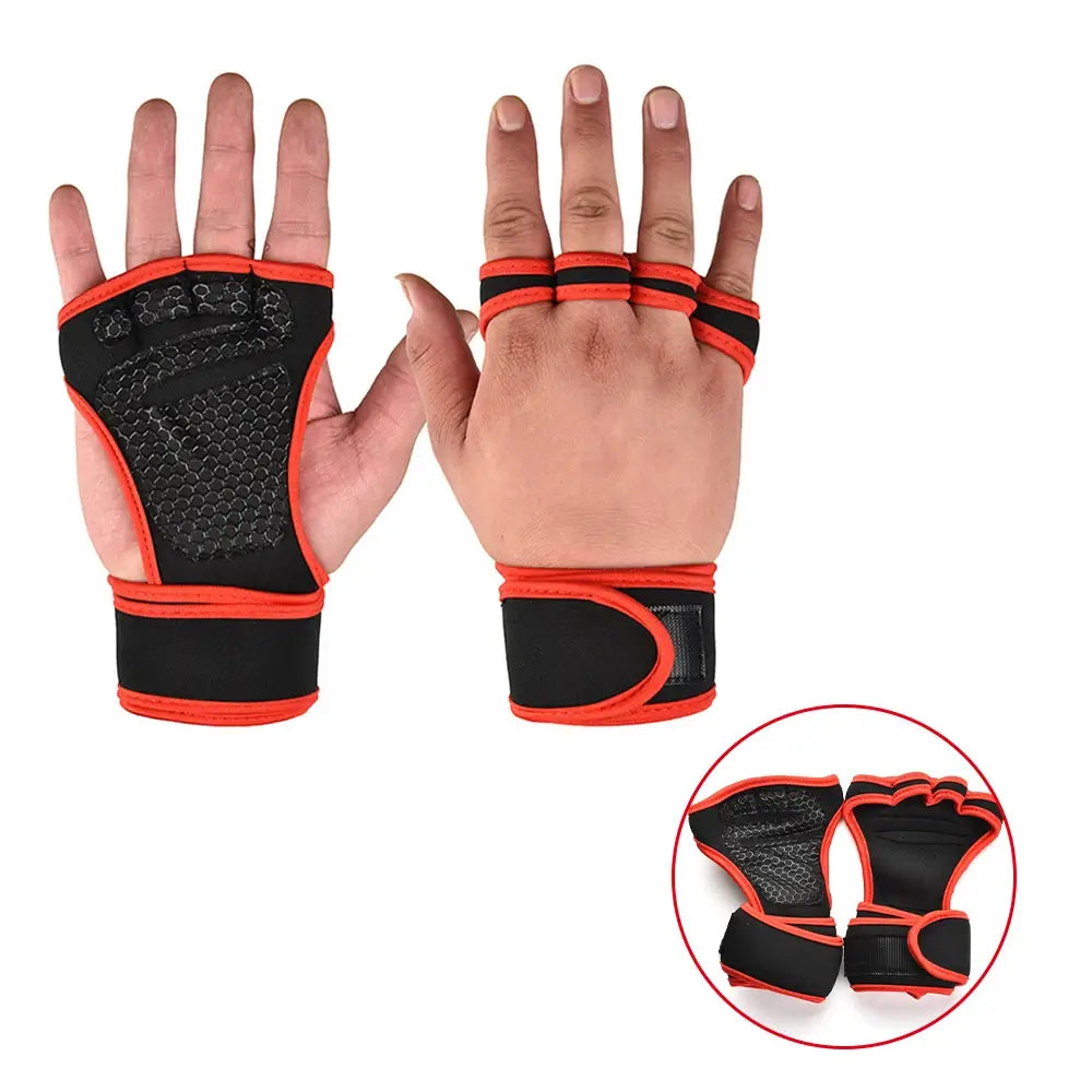 Training Grip Gloves | Men Women’s Fitness Gloves With Wrist Support