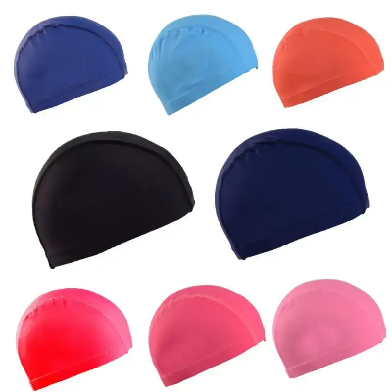 Ultra Thin Bathing Cap | Stretchable Swimming Cap Free Size