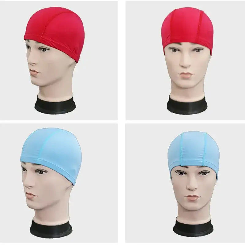 Ultra Thin Bathing Cap | Stretchable Swimming Cap Free Size