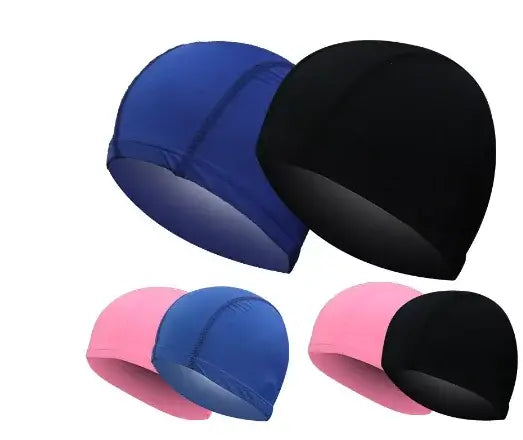 Ultra Thin Bathing Cap | Stretchable Swimming Cap Free Size