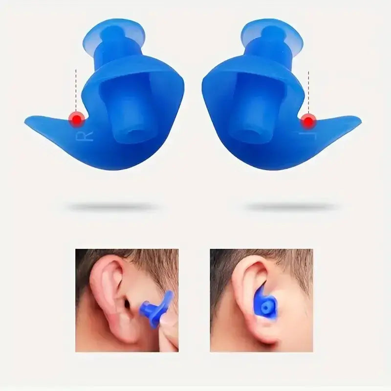 Waterproof Silicone Ear Plugs | Soft Silicone Ear Plugs For Swimming