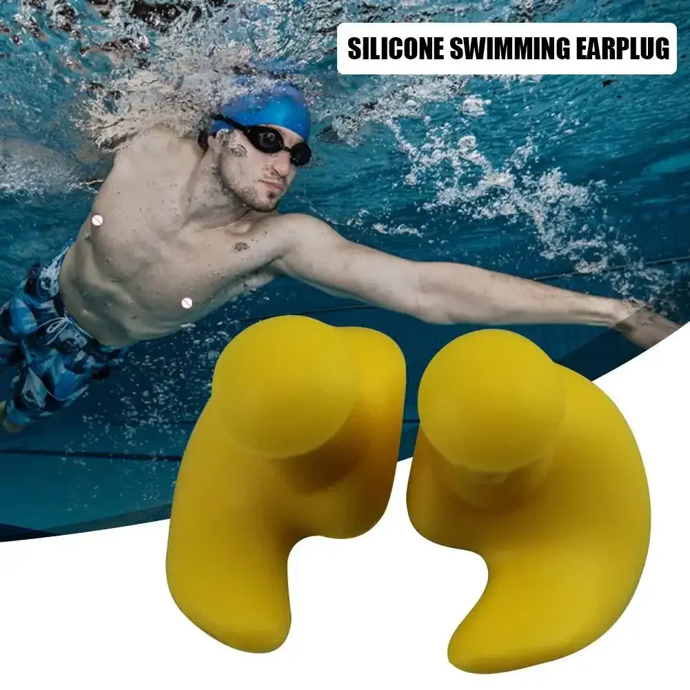 Waterproof Silicone Ear Plugs | Swimming Earplugs Silicone